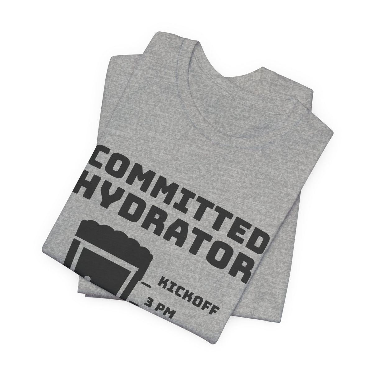 Committed Hydrator (Beer Counts) Tee (Light)