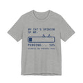 My Cat's Opinion of Me: Pending Tee (Navy Blue Ink)