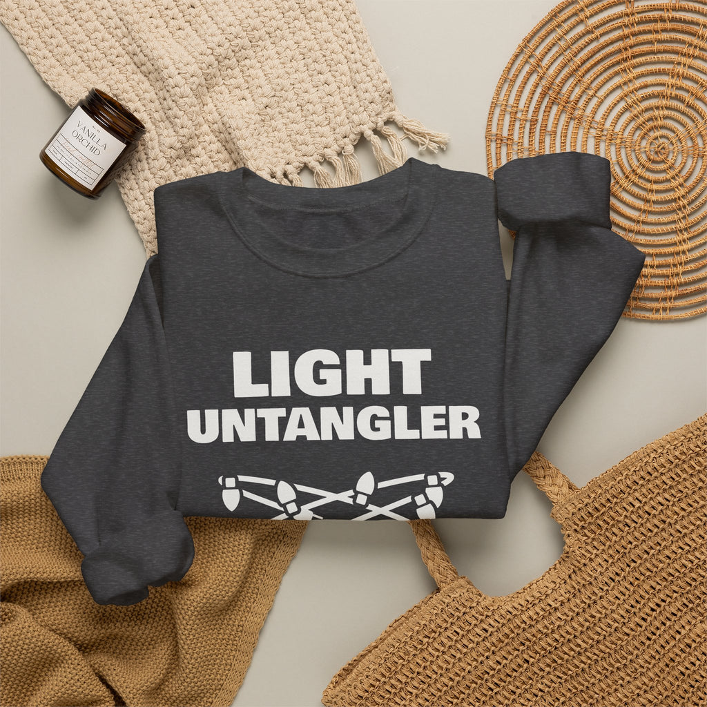 Light Untangler Crewneck Sweatshirt (Dark)