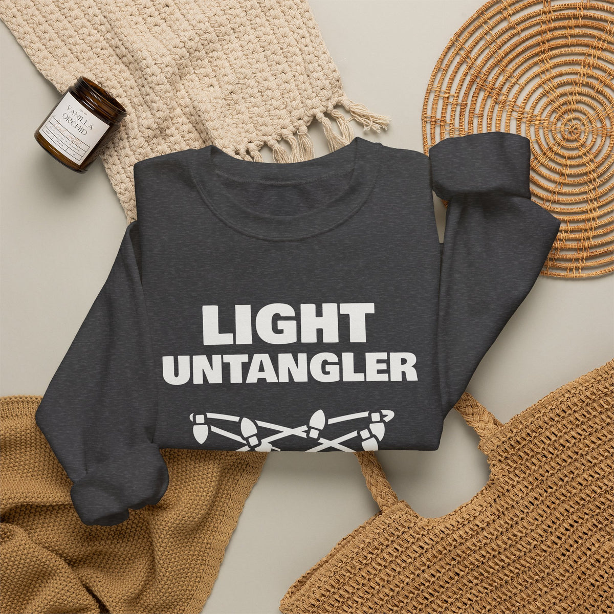 Light Untangler Crewneck Sweatshirt (Dark)