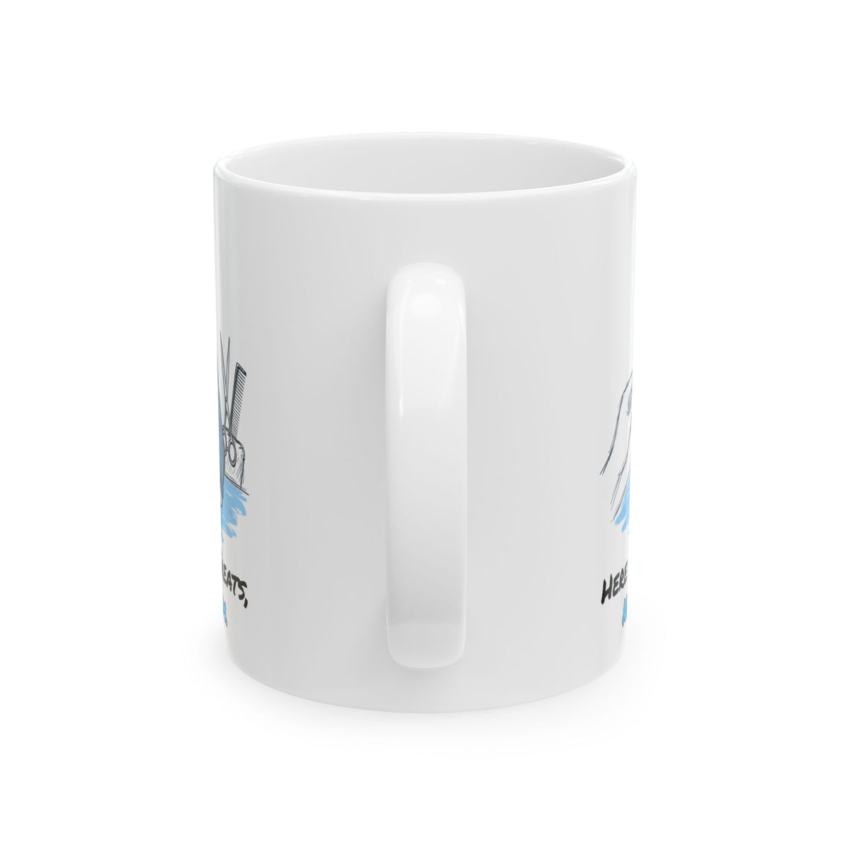 Here for the Treats, Not the Trim. Mug