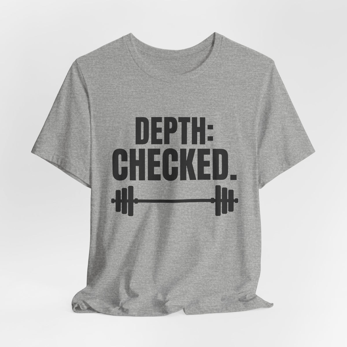 Depth: Checked Tee (Light)