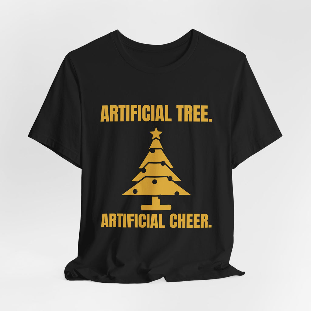 Artificial Tree Artificial Cheer Tee (Gold)
