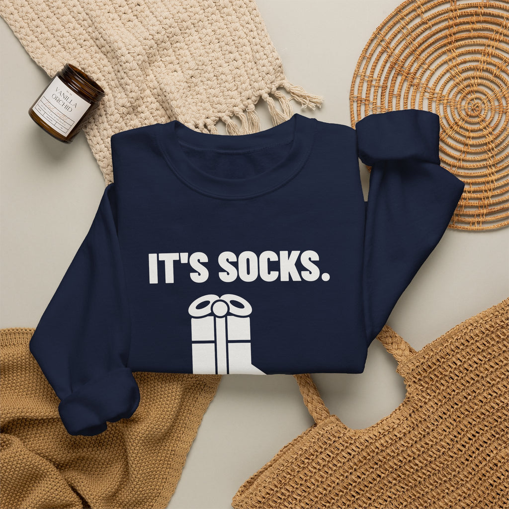 It's Socks I Can Tell Crewneck Sweatshirt (Dark)