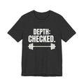 Depth: Checked Tee (Dark)