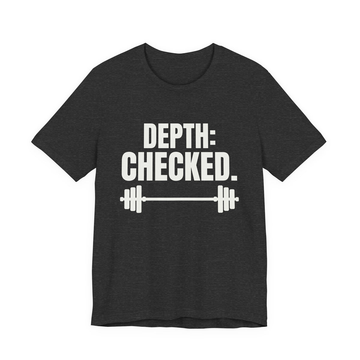 Depth: Checked Tee (Dark)