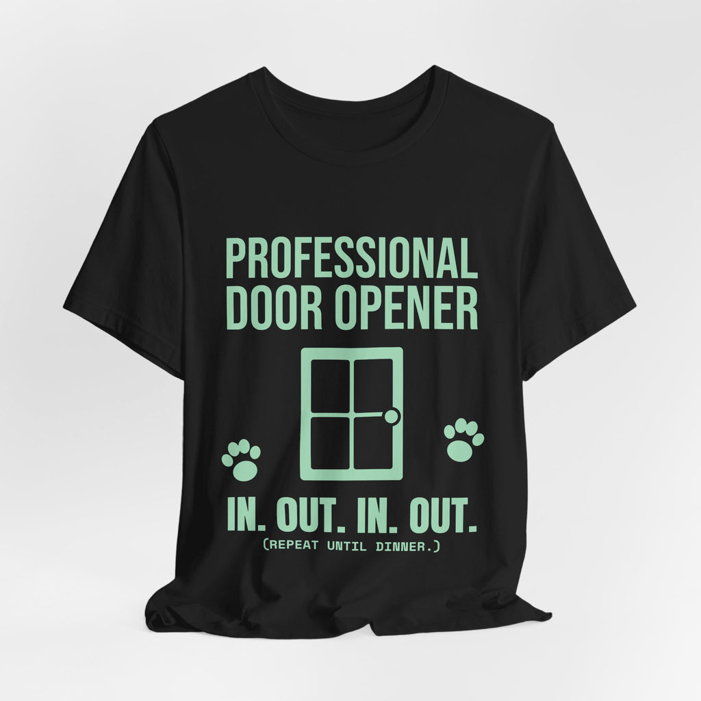 Professional Door Opener Tee (Mint Green Ink)