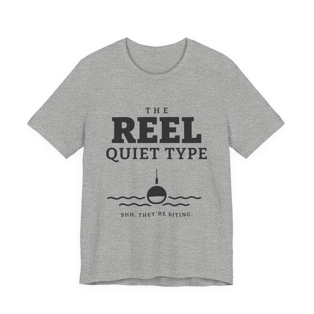 The Reel Quiet Type Tee (Light)