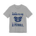 My Job: Human Pillow Tee (Navy Blue Ink)