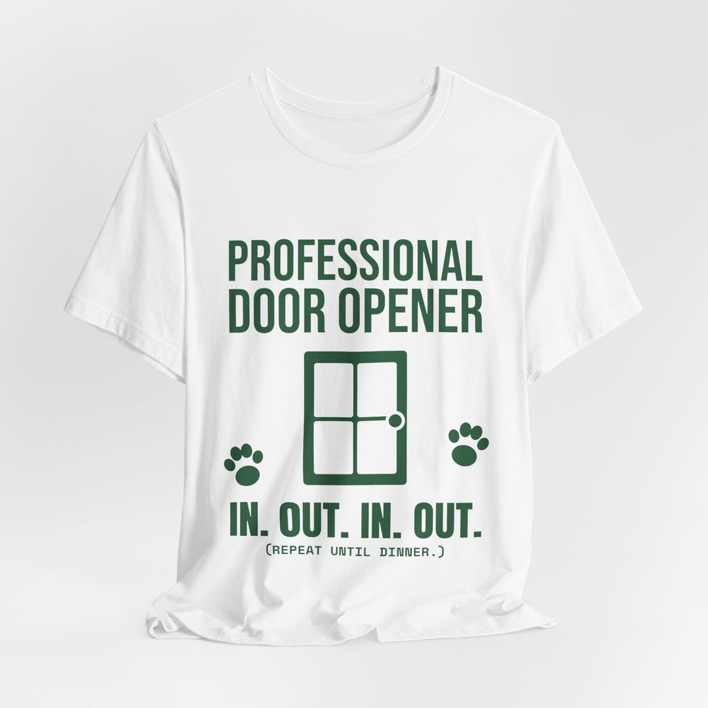 Professional Door Opener Tee (Forest Green Ink)