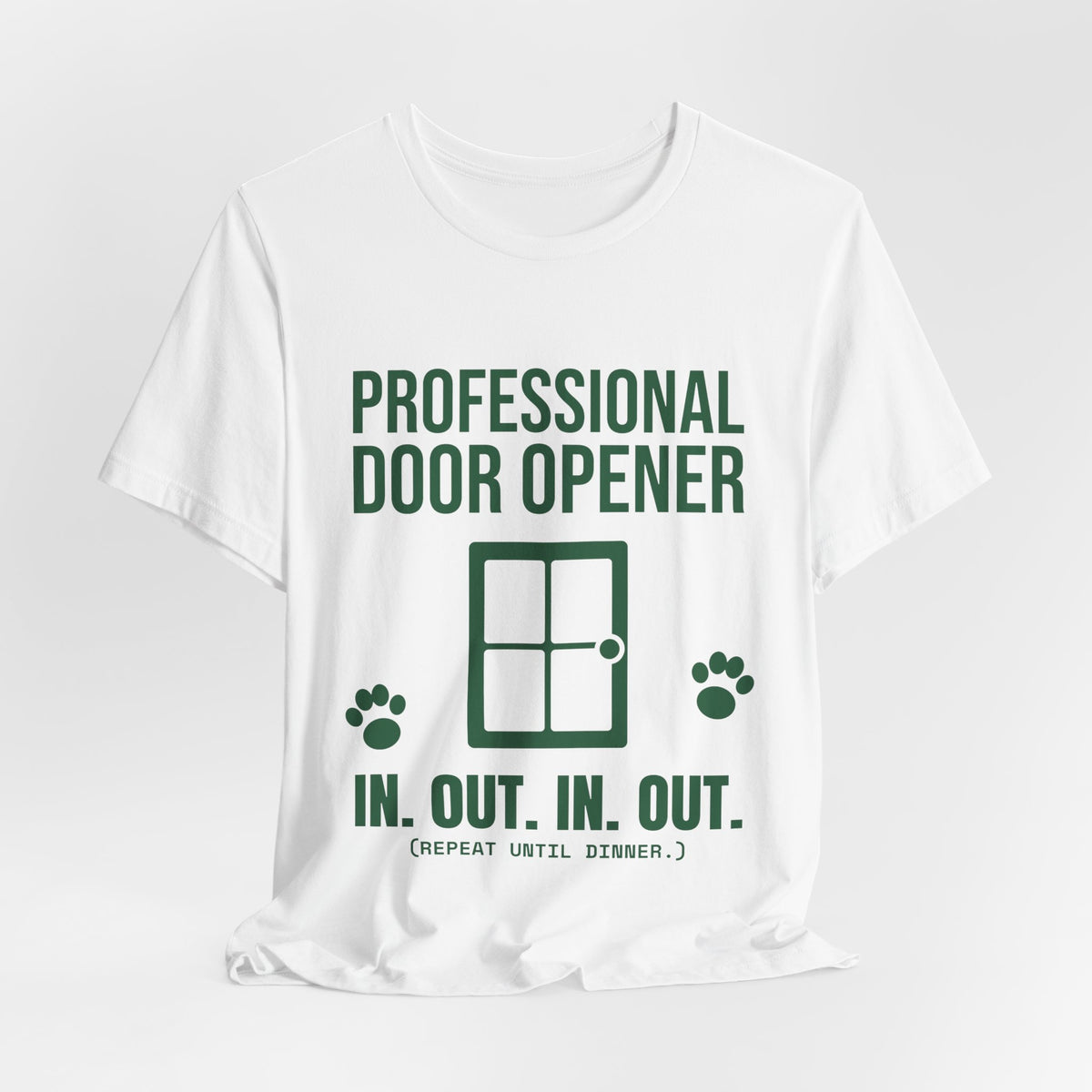 Professional Door Opener Tee (Forest Green Ink)