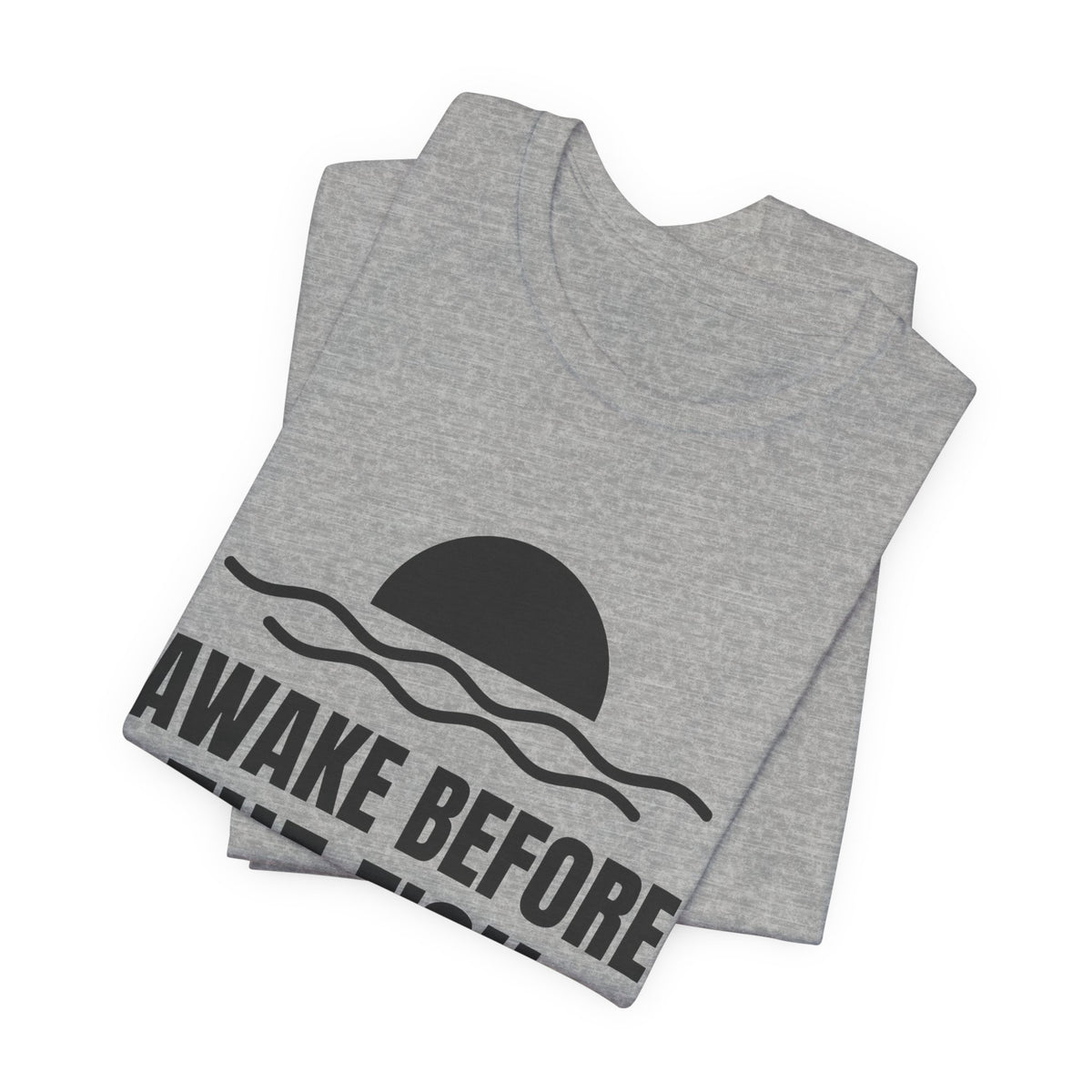 Awake Before the Fish Tee (Light)