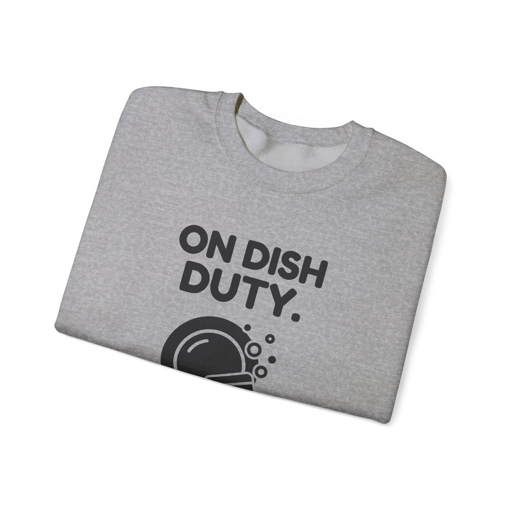 On Dish Duty Crewneck Sweatshirt (Light)