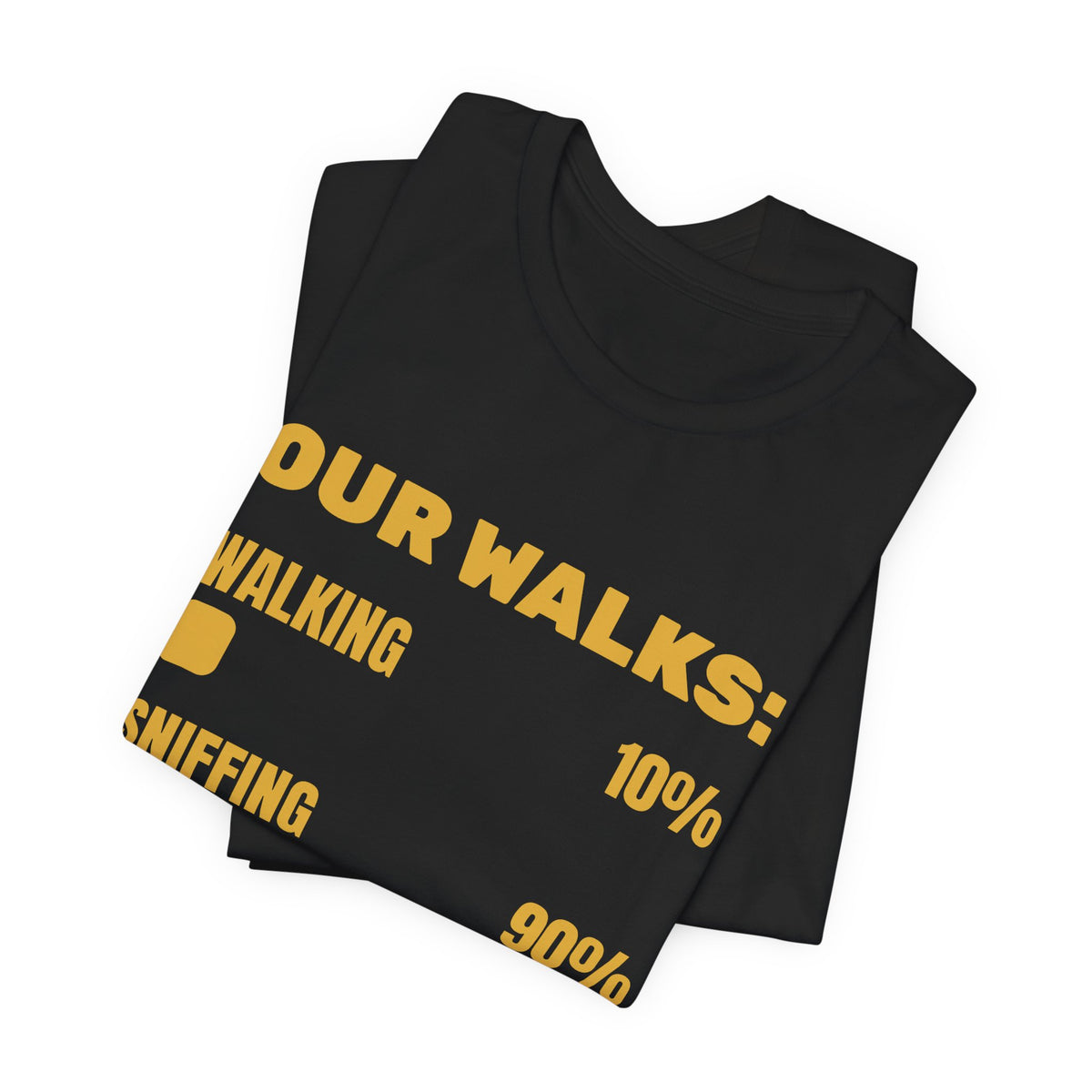 Our Walks: Sniffing 90% Tee (Gold)