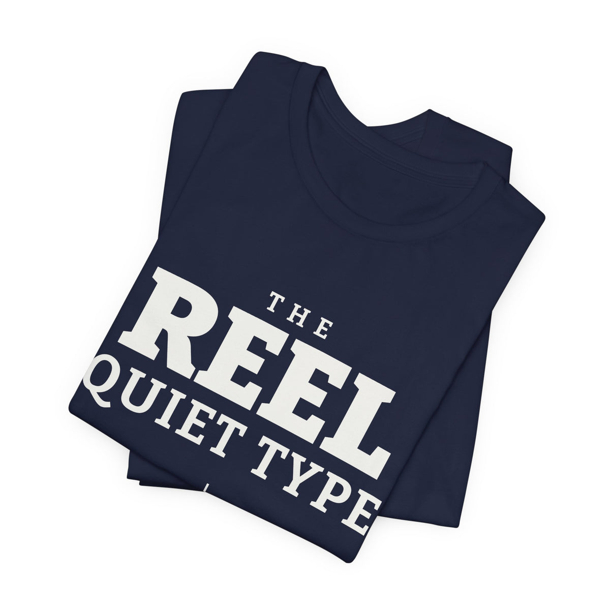The Reel Quiet Type Tee (Dark)