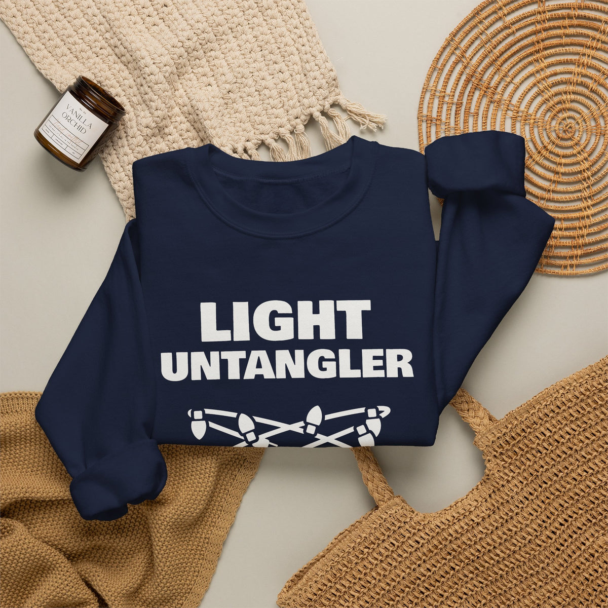 Light Untangler Crewneck Sweatshirt (Dark)