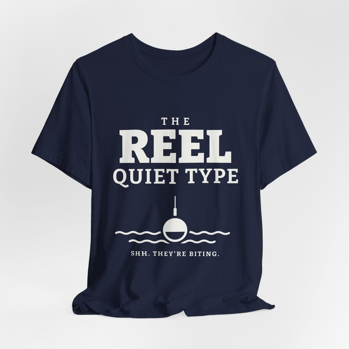 The Reel Quiet Type Tee (Dark)