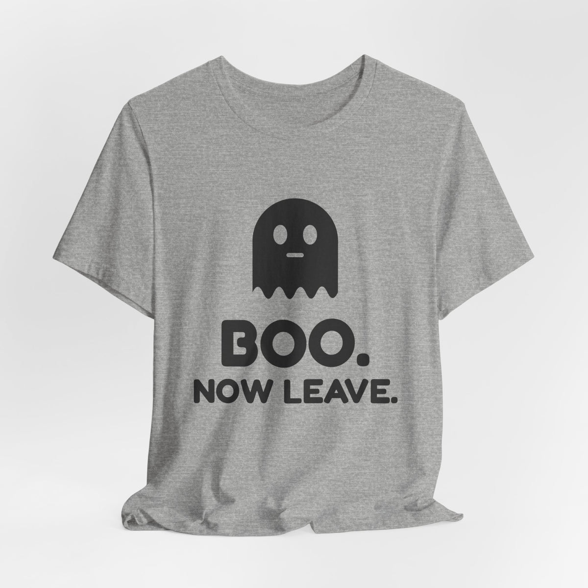 Boo. Now Leave. Tee (Light)