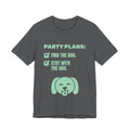 Party Plans: Find the Dog Tee (Mint Green Ink)