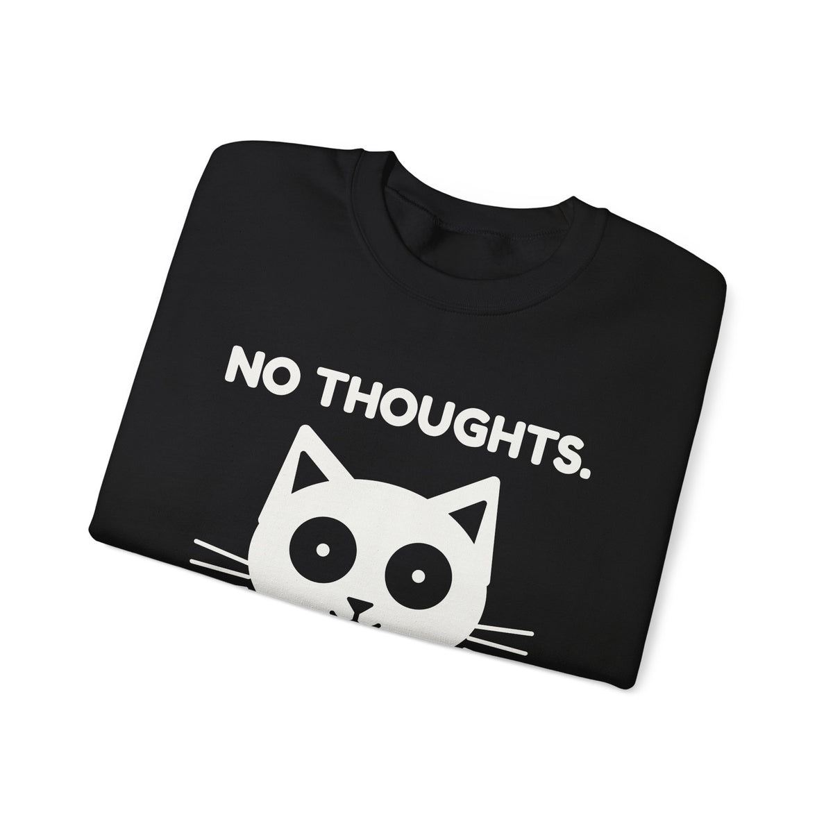 No Thoughts. Just Crimes. Crewneck Sweatshirt (Dark)