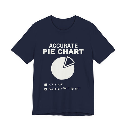 Accurate Pie Chart Tee (Dark)