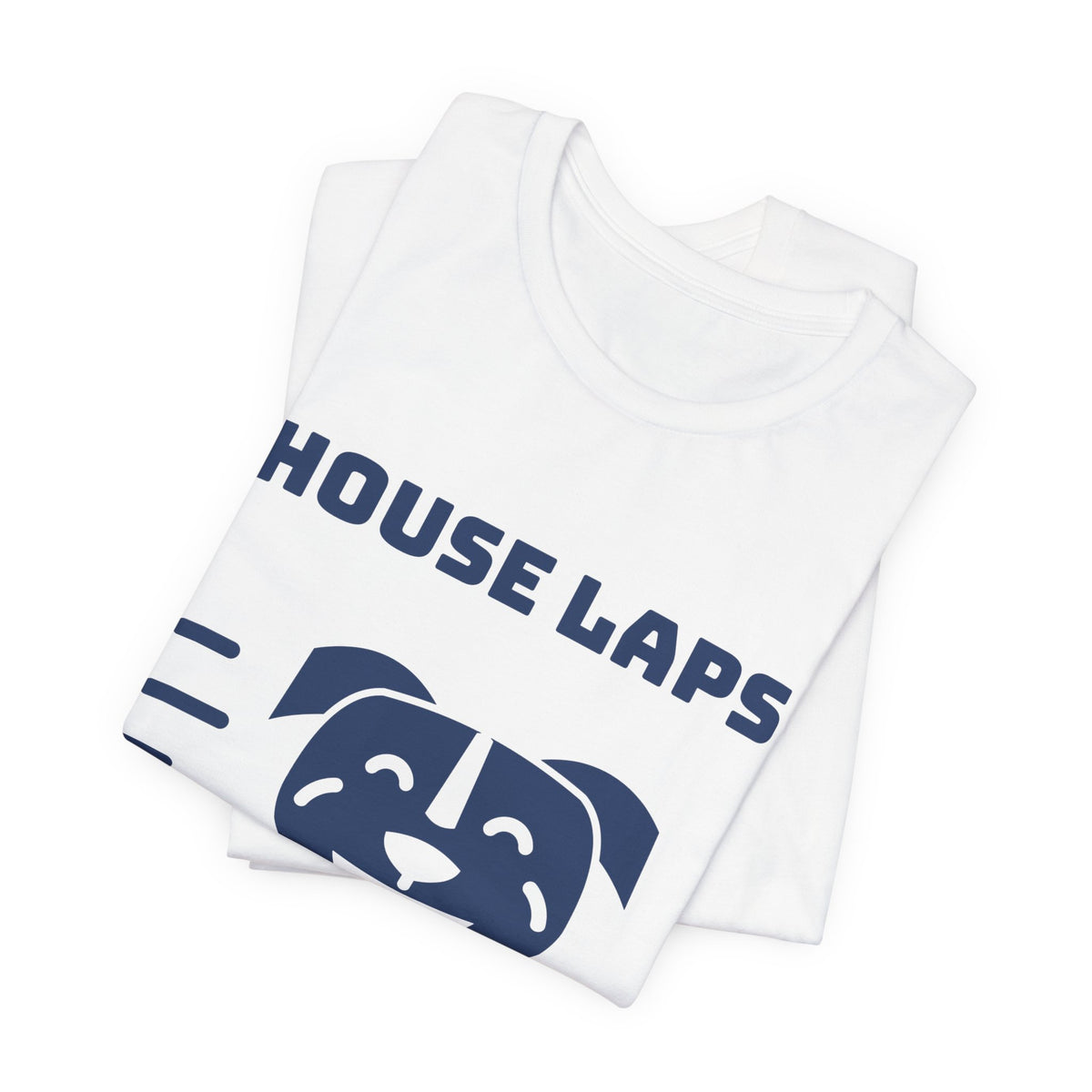 House Laps Scheduled Daily 2:00 AM Tee (Navy Blue Ink)