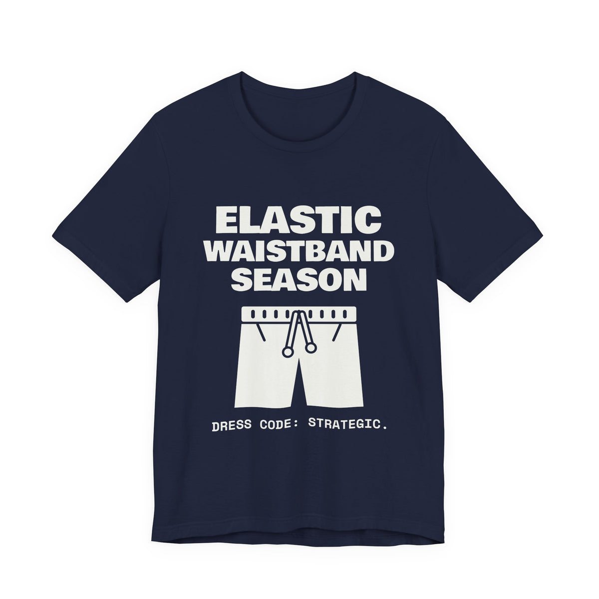Elastic Waistband Season Tee (Dark)
