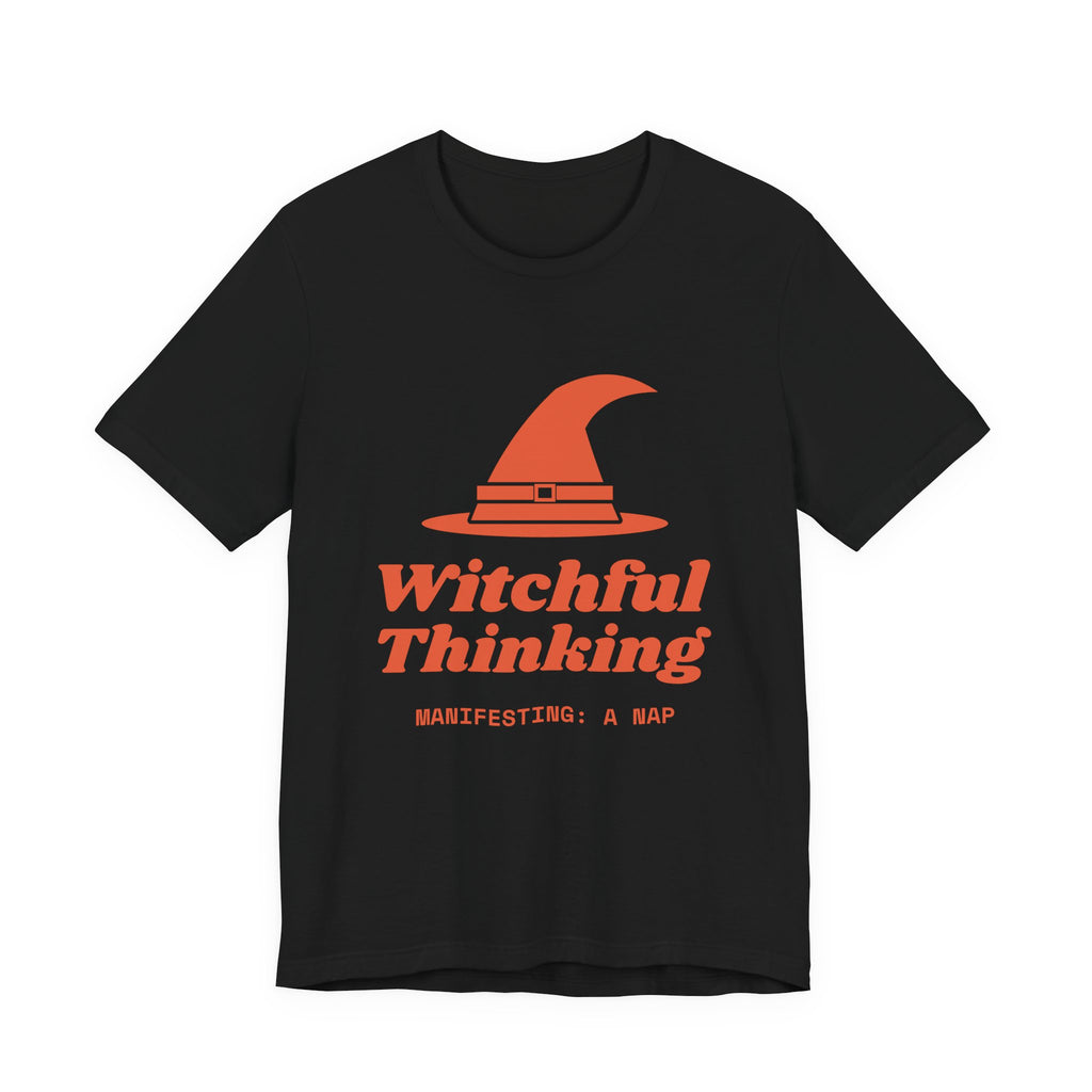 Witchful Thinking Tee (Black / Orange)