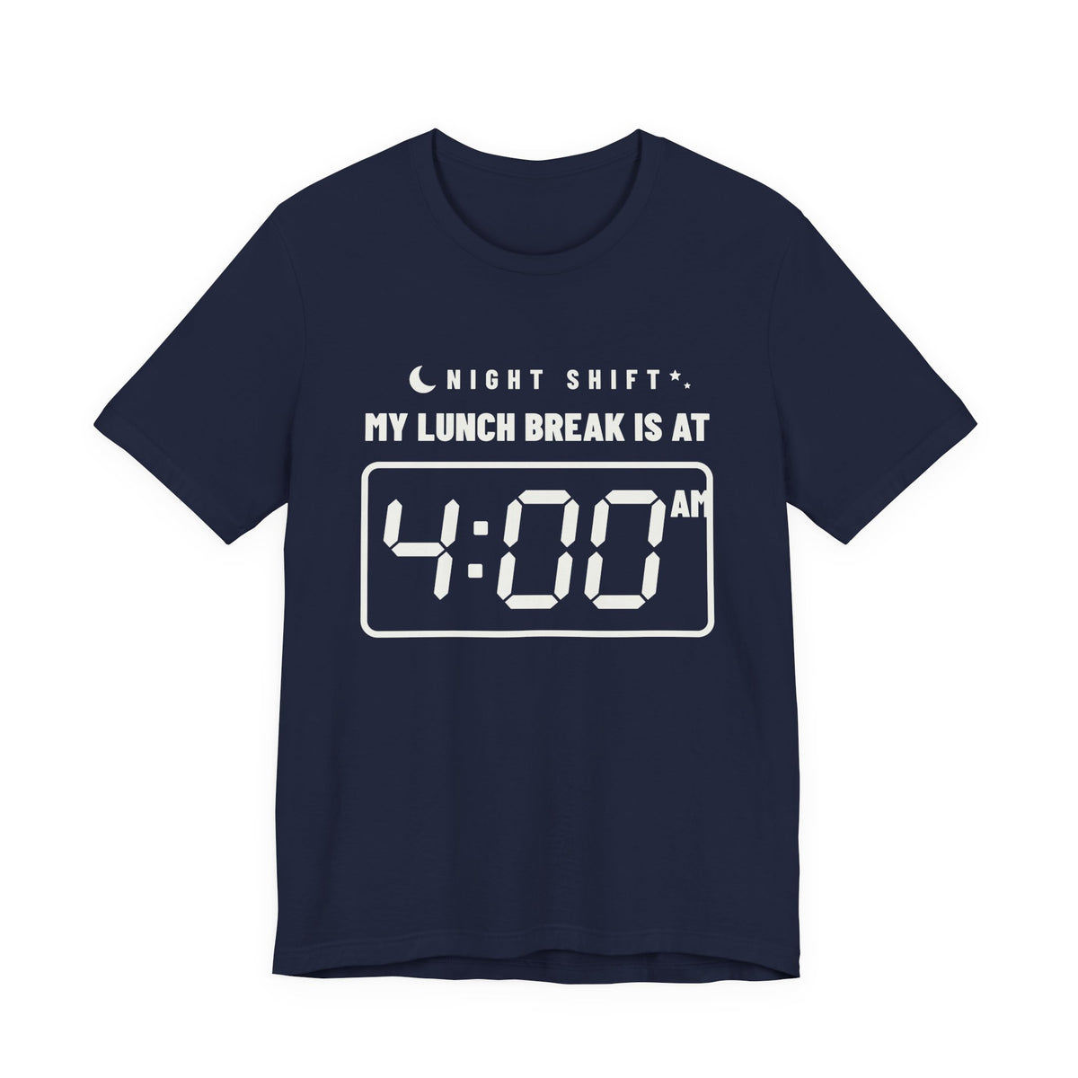 My Lunch Break Is at 4 AM Tee (Dark)