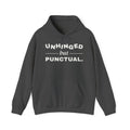Unhinged but Punctual Hoodie (Dark)