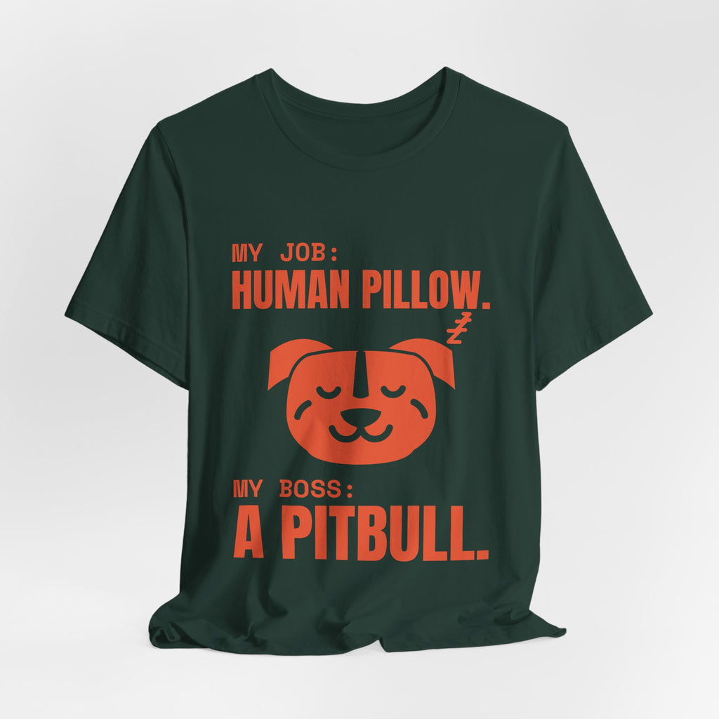 My Job: Human Pillow Tee (Orange)