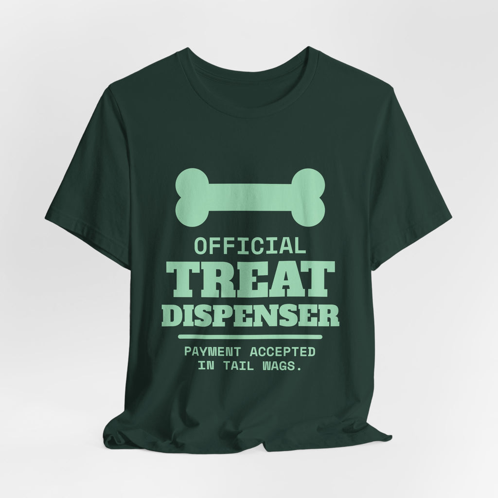 Official Treat Dispenser Tee (Mint Green Ink)