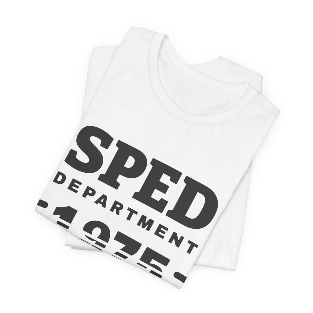 SPED Department · 1975 Tee (Light)