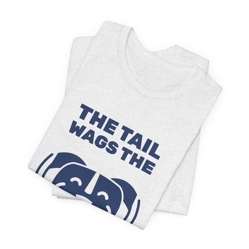 The Tail Wags the Whole Dog Tee (Navy Blue Ink)