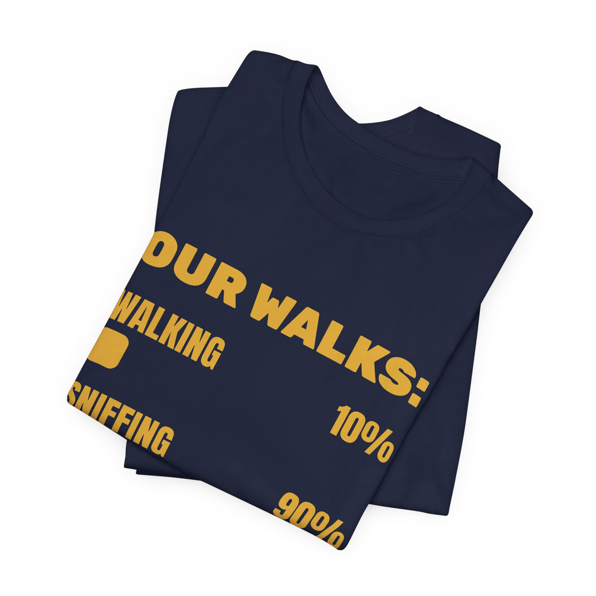 Our Walks: Sniffing 90% Tee (Gold)