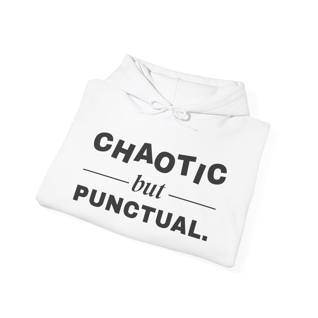 Chaotic but Punctual Hoodie (Light)