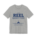 The Reel Quiet Type Tee (Navy Blue Ink)