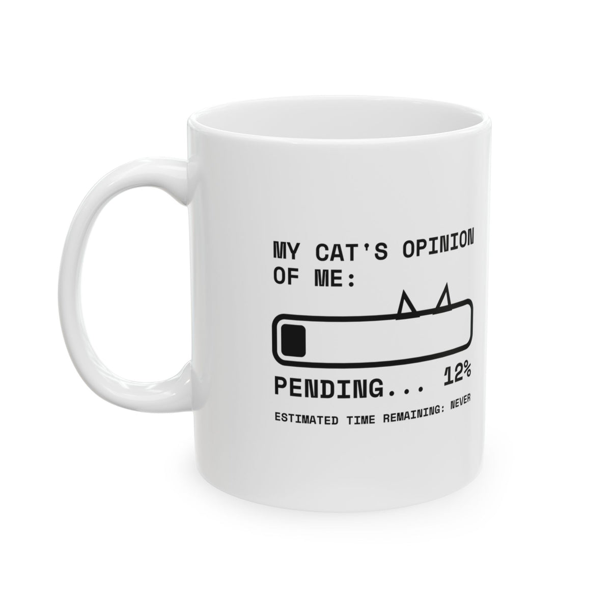 My Cat's Opinion of Me: Pending Mug