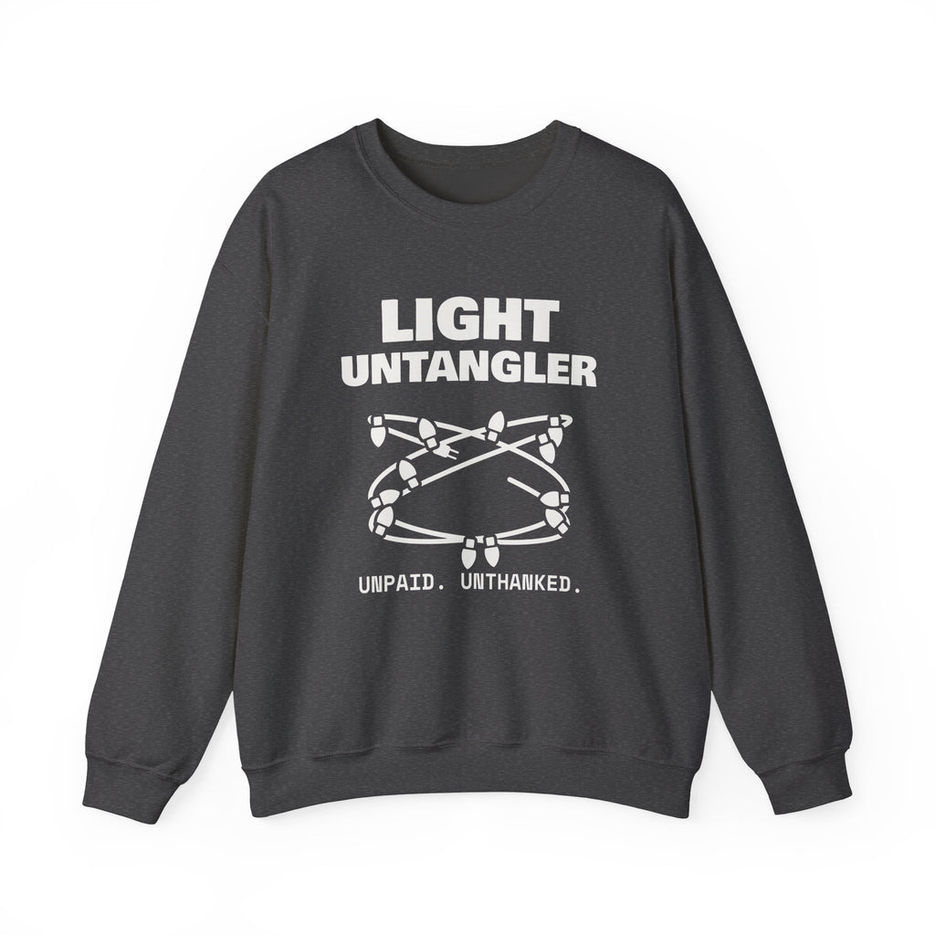 Light Untangler Crewneck Sweatshirt (Dark)