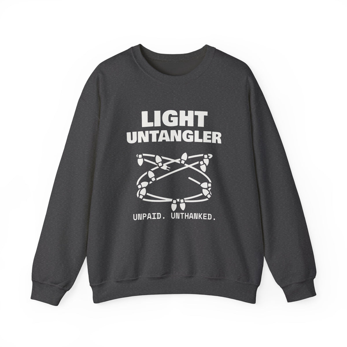 Light Untangler Crewneck Sweatshirt (Dark)