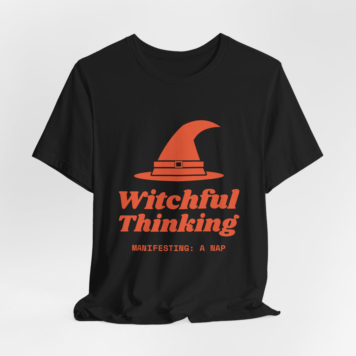 Witchful Thinking Tee (Black / Orange)