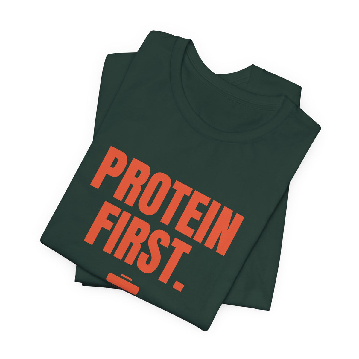 Protein First. People Later Tee (Orange)