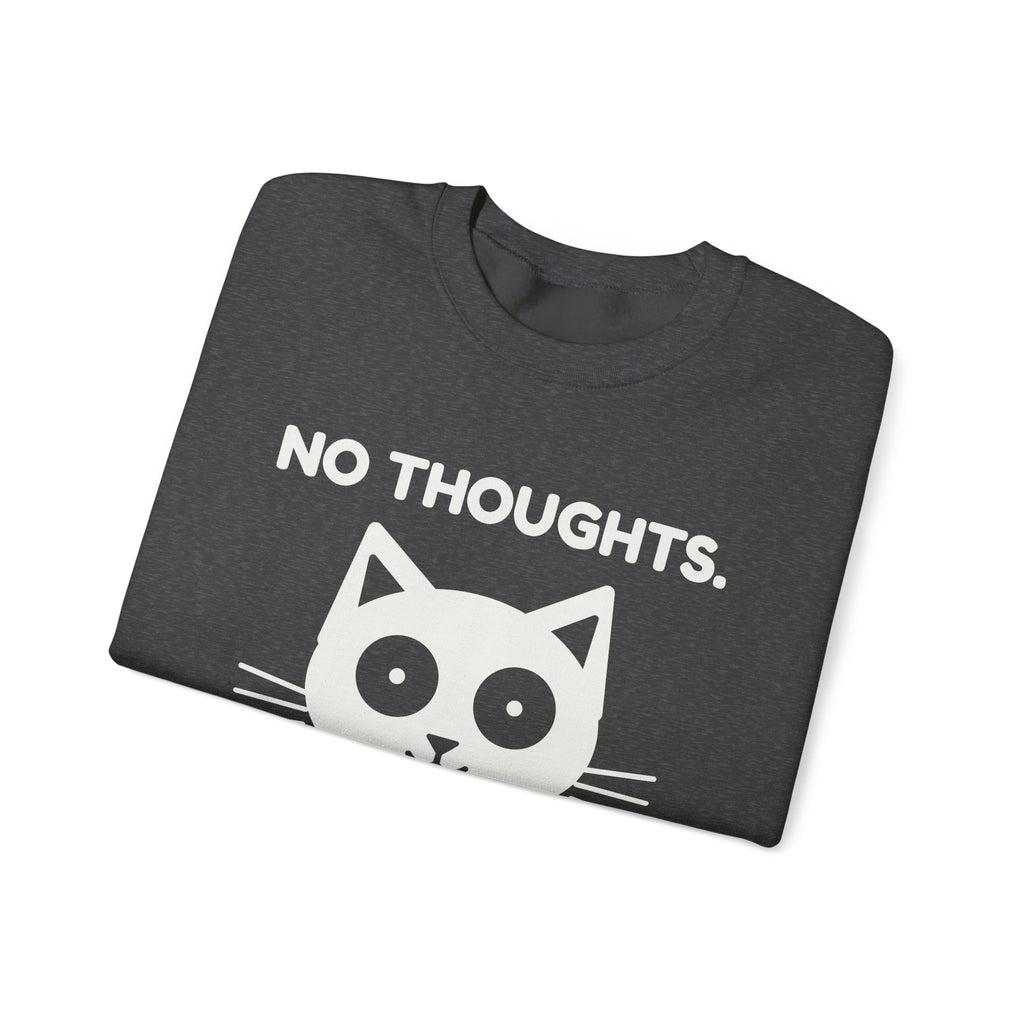 No Thoughts. Just Crimes. Crewneck Sweatshirt (Dark)