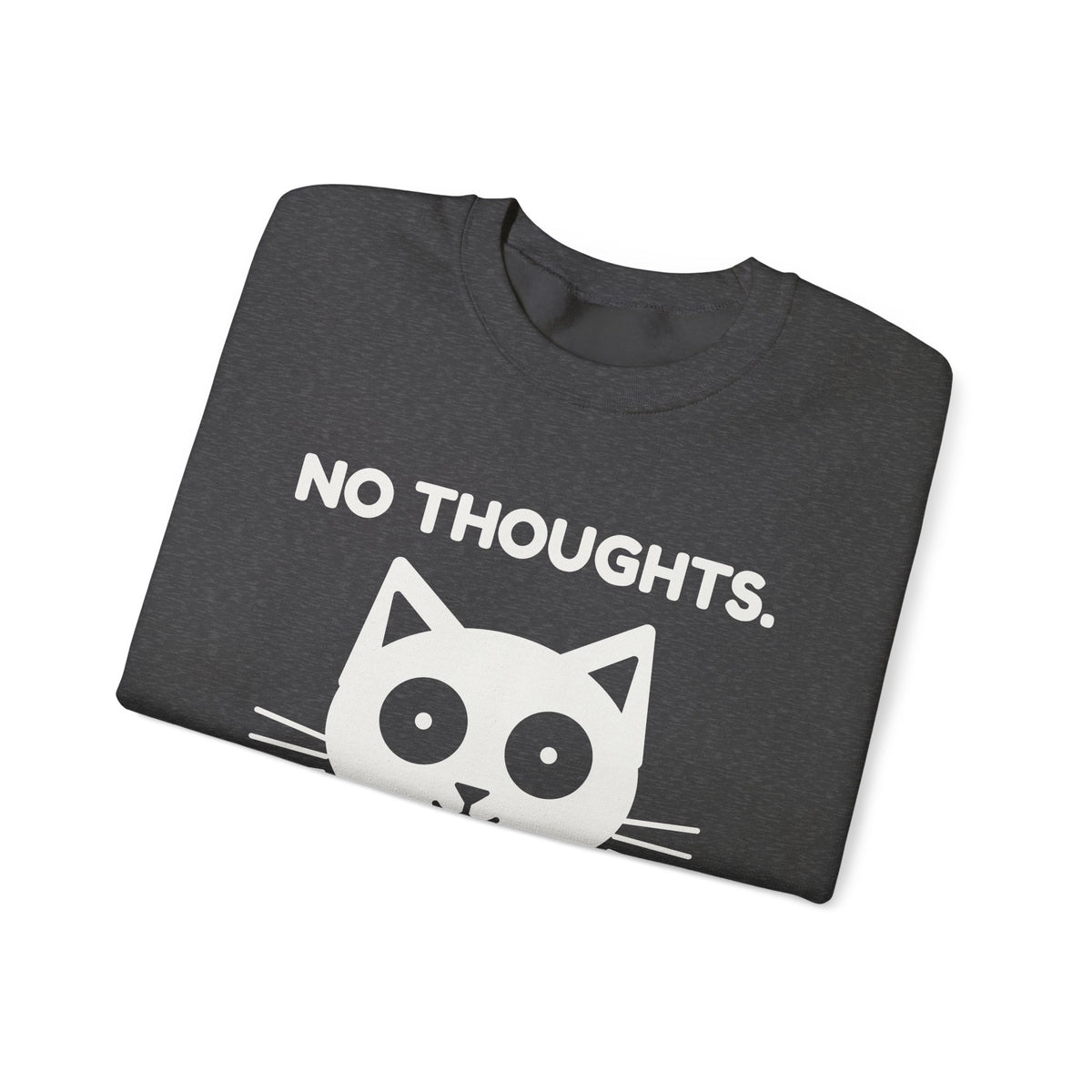 No Thoughts. Just Crimes. Crewneck Sweatshirt (Dark)