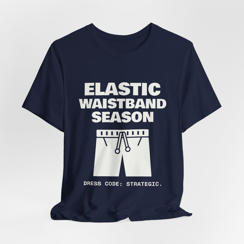 Elastic Waistband Season Tee (Dark)
