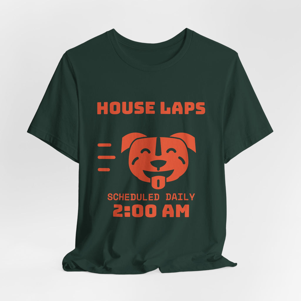 House Laps Scheduled Daily 2:00 AM Tee (Orange)