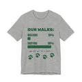Our Walks: Sniffing 90% Tee (Forest Green Ink)