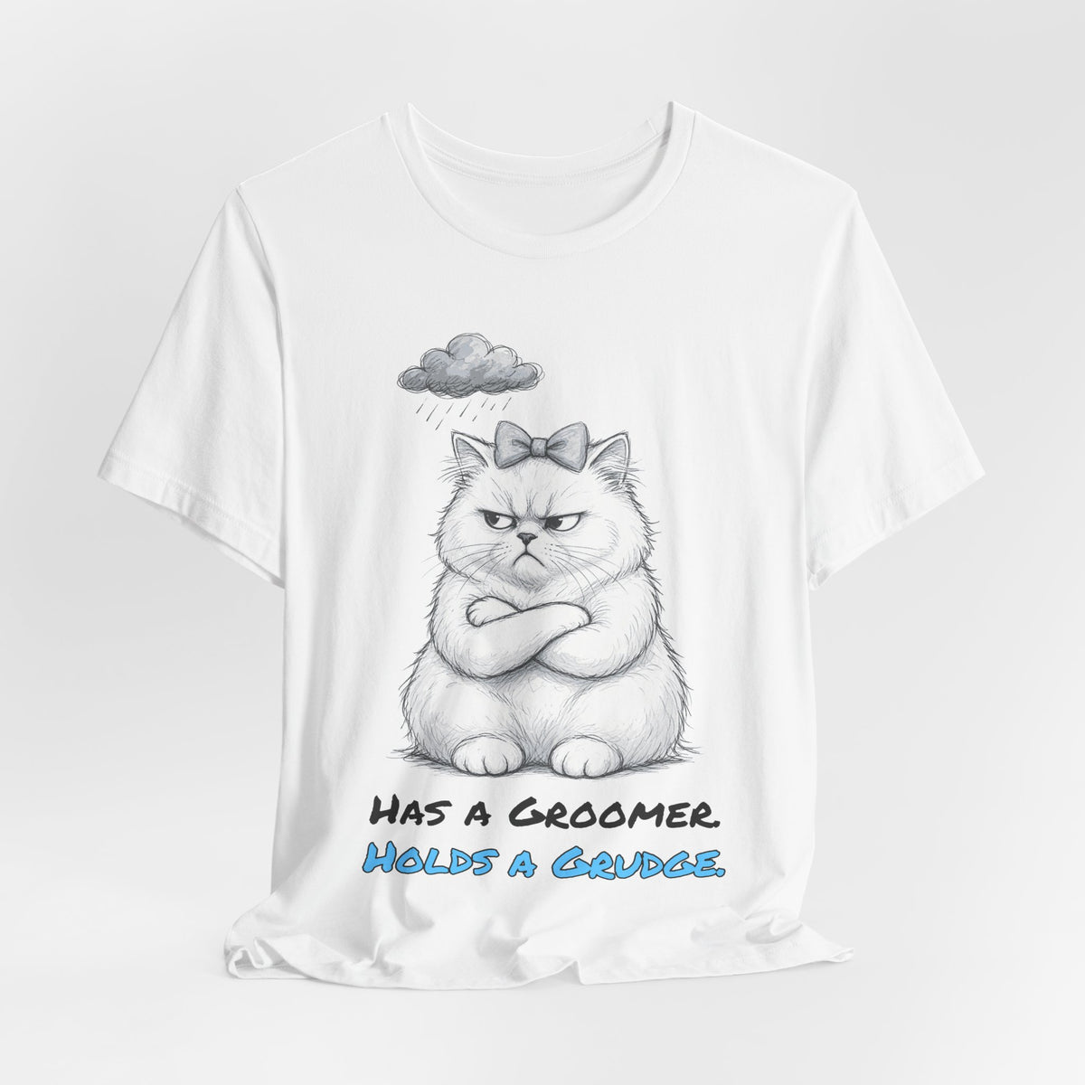 Has a Groomer. Holds a Grudge. Tee