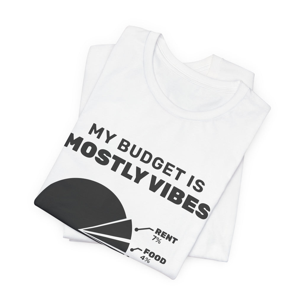 My Budget Is Mostly Vibes Tee (Light)