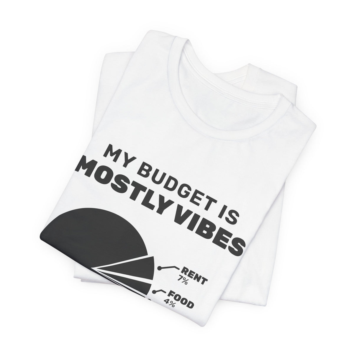 My Budget Is Mostly Vibes Tee (Light)